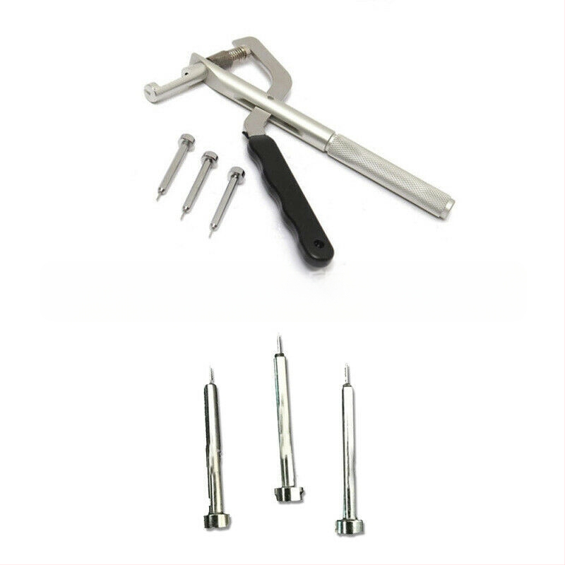 Kellaparandustööriist, käeshoitavad rihma eemaldamise tangid, metallist kellatõmbaja, käevõru reguleerija, kellarihma eemaldamise seade