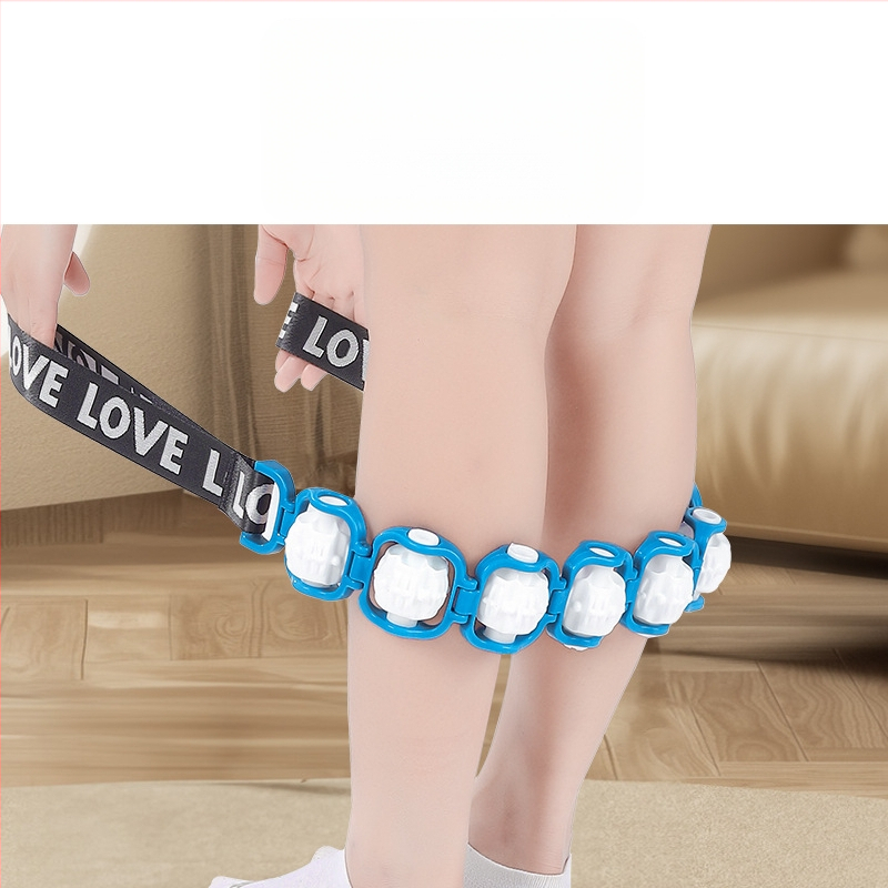 Daugiafunkcis masažuoklis su nuimamu voleliu, skirtas gilinti meridianus, atviras pečių plotis, rankinis volelis nugarai