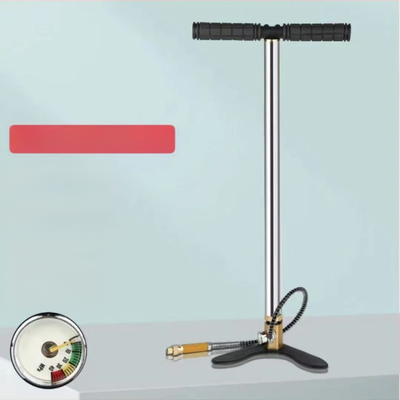 Gamyklinis tiesioginis nerūdijančio plieno aukšto slėgio siurblys 30MPA vandeniu aušinamas rankinis oro siurblys 40MPA