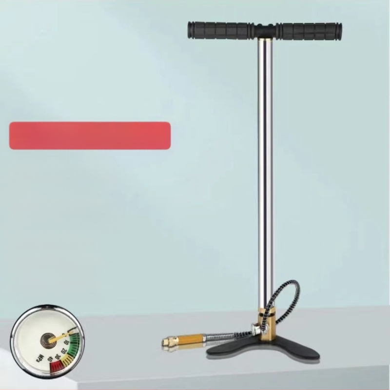 Gamyklinis tiesioginis nerūdijančio plieno aukšto slėgio siurblys 30MPA vandeniu aušinamas rankinis oro siurblys 40MPA