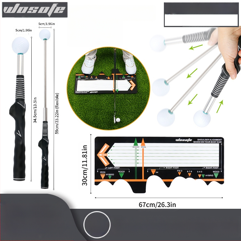Kombinované produkty pre tréning GOLF GOLF TRAINER zvuk švihu TRAINER korektor držania tela v stoji