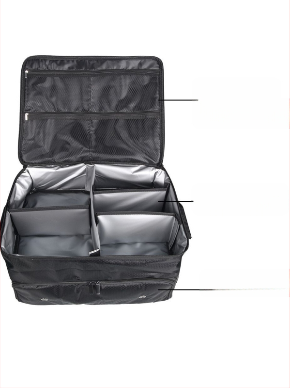 Golfa uzglabāšanas kaste, apavu soma, salokāma, automašīnas uzglabāšanas soma, apavi, lielas ietilpības, daudzfunkcionāla apģērbu soma