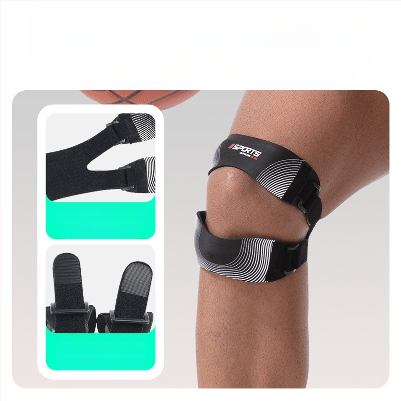 Αθλητική συμπίεση αρθρώσεων επιγονατίδας ζώνη υπαίθριου τρεξίματος γυμναστικής μπάσκετ προστατευτικό γόνατος ανδρικό απορροφητικό κραδασμών αναπνεύσιμο προστατευτικό κάλυμα γυναικών