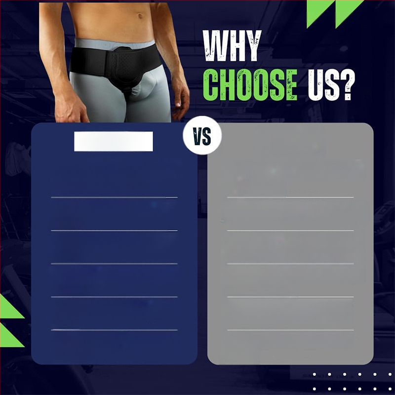 Трансгранична гореща разпродажба HerniaBelt Херниален колан за възрастни, индиректен колан за грижа за тънкочревна херния, колан за ингвинална херния