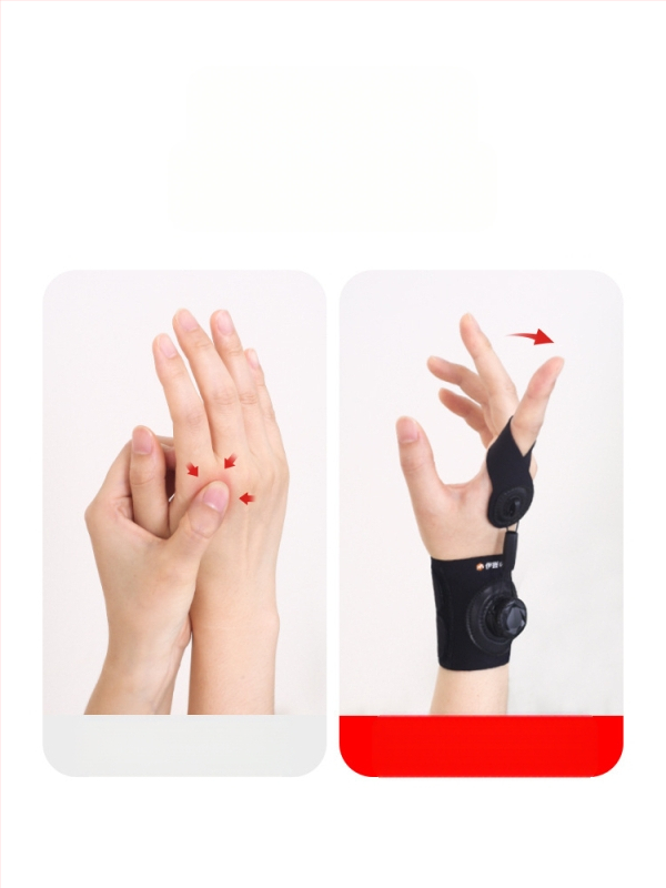 Pöörleva käivitusega sõrme ortopeediline pöial Kõõlusetupe fiksaator Sõrme painutamine Sisemine pandla ortopeediline sõrmeliigese kaitseümbris