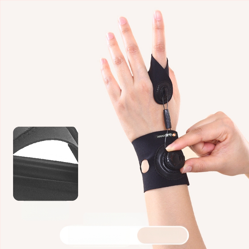 Pöörleva käivitusega sõrme ortopeediline pöial Kõõlusetupe fiksaator Sõrme painutamine Sisemine pandla ortopeediline sõrmeliigese kaitseümbris