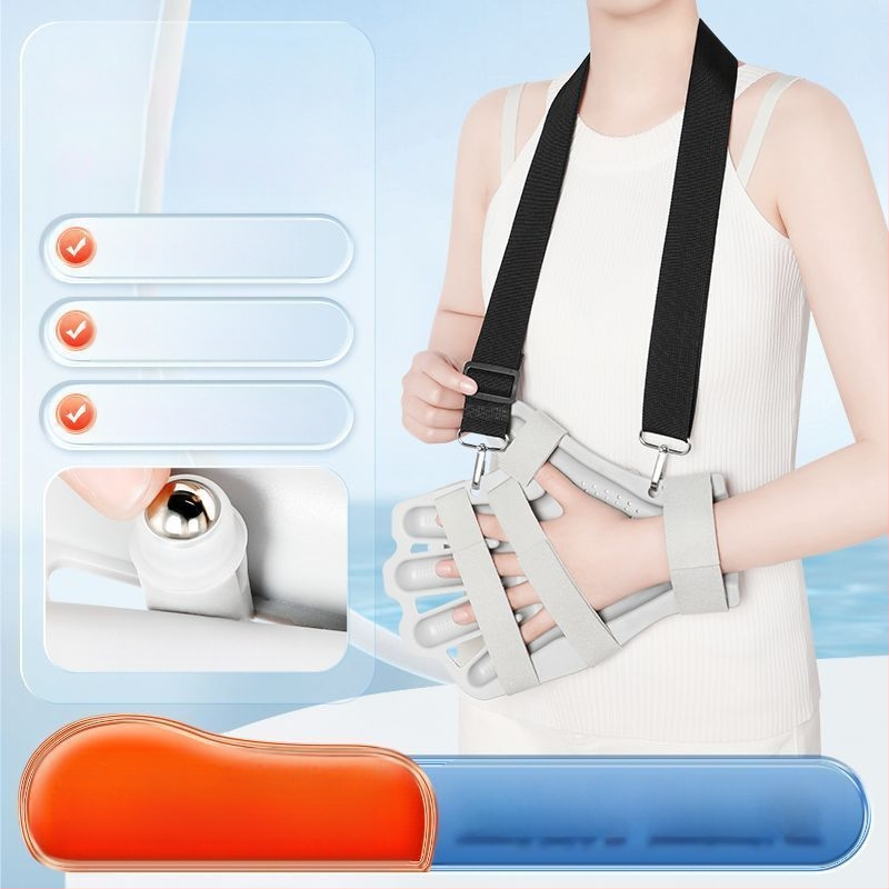 Meditsiiniline sõrmelõhe sõrmetreeningu ortoos insuldi hemipleegia rehabilitatsioonitugi sõrme fikseeritud rehabilitatsioonikaitse hulgimüük