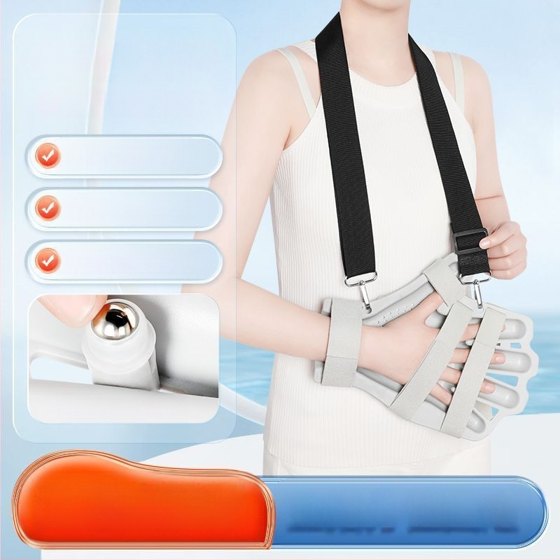 Meditsiiniline sõrmelõhe sõrmetreeningu ortoos insuldi hemipleegia rehabilitatsioonitugi sõrme fikseeritud rehabilitatsioonikaitse hulgimüük