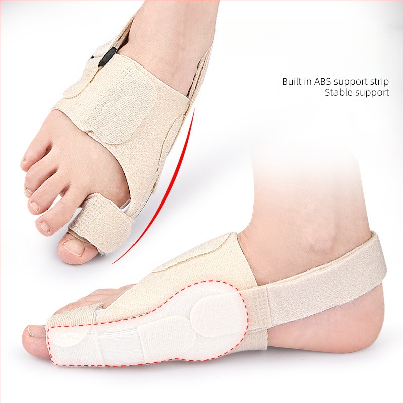 Varvaste fikseerimisvöö, pöidla valgus, suure jala luu eend, kattuv varvaste eraldaja, päeval ja öösel reguleeritava pingega jalakaitse