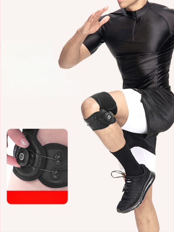 Silikoonist põlvekedra stabiliseerimisvöö, spordi põlvekaitse, meeste põlvekaitsevöö, hüppenööriga jooksuvööde jaoks, naistele mõeldud mugav kaitse