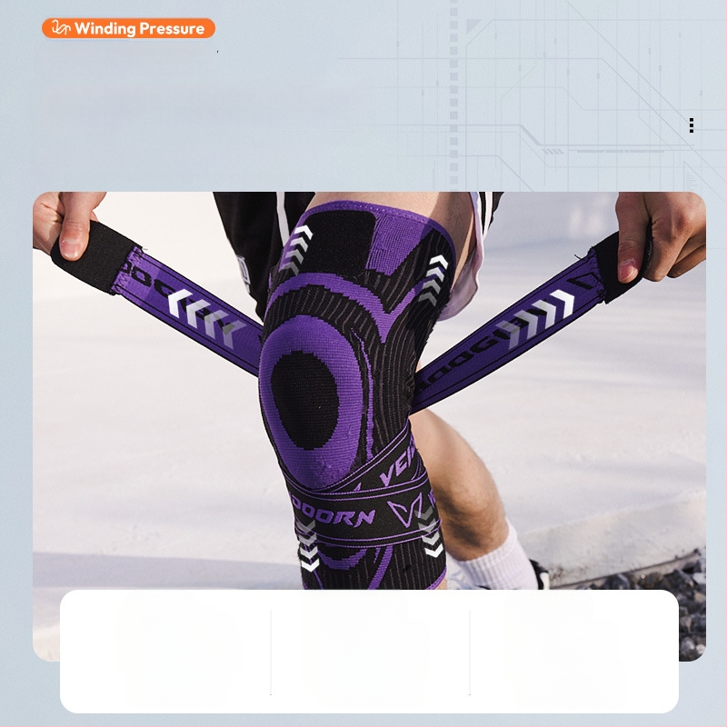 Weijin Yuyu professionaalne spordi põlvekorvpallivarustus meeste meniskiliigese jooksmiseks jalgpalli põlvekomplekt võrkpalliks