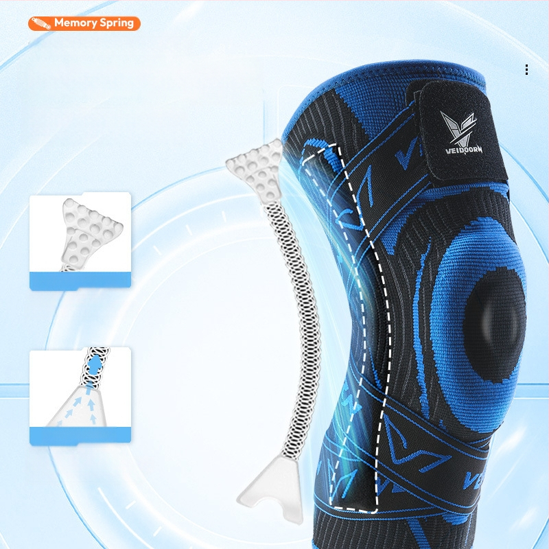 Weijin Yuyu professionaalne spordi põlvekorvpallivarustus meeste meniskiliigese jooksmiseks jalgpalli põlvekomplekt võrkpalliks