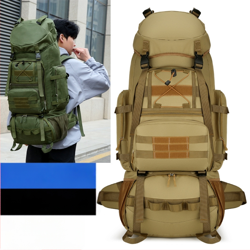 Āra pārgājienu alpīnisma soma vīriešiem, 90 litru ietilpīga, viegla mugursoma sievietēm, ūdensnecaurlaidīga ceļojumu soma