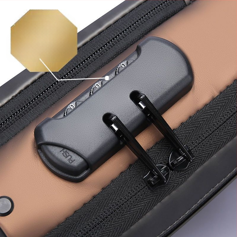 Vīriešu krūšu soma ar paroles slēdzeni, pretaizdzīšanas vīriešu soma pār pleciem, ikdienas sporta motocikla soma, vīriešu mugursoma uz viena pleca, moderna