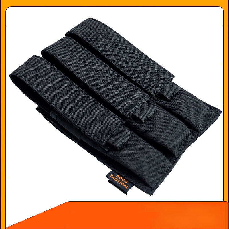 Taktinis trigubas krepšys mp5 Dagger taktinė liemenė Molle vice krepšys arp9 greito užtraukimo rinkinys