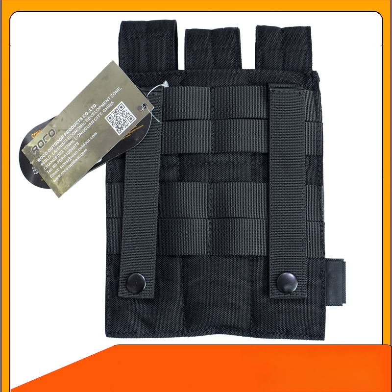 Taktinis trigubas krepšys mp5 Dagger taktinė liemenė Molle vice krepšys arp9 greito užtraukimo rinkinys