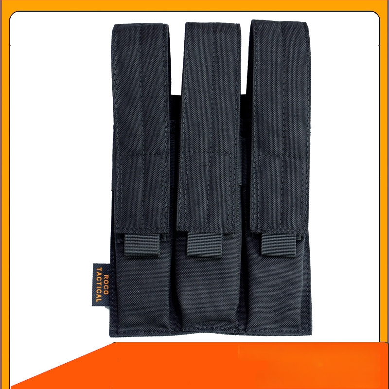 Taktinis trigubas krepšys mp5 Dagger taktinė liemenė Molle vice krepšys arp9 greito užtraukimo rinkinys