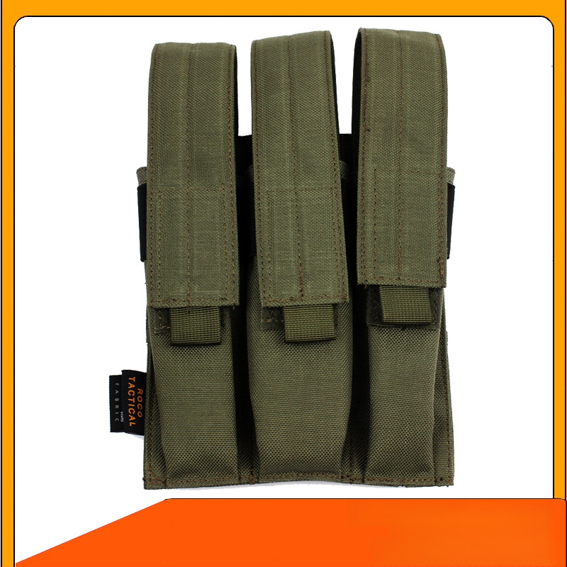 Taktinis trigubas krepšys mp5 Dagger taktinė liemenė Molle vice krepšys arp9 greito užtraukimo rinkinys