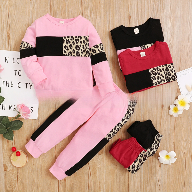 eaby AliExpress Amazon ins plahvatusohtlik puhas puuvilla leoparditrükiga komplekt kolmes värvitoonis