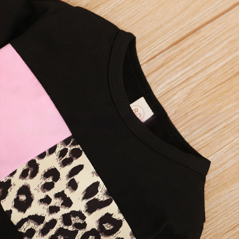 eaby AliExpress Amazon ins plahvatusohtlik puhas puuvilla leoparditrükiga komplekt kolmes värvitoonis