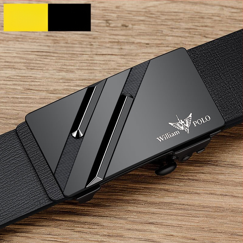 Paul Belt meeste luksuslik puhtast loomanahast meeste Guangzhou vöö automaatse pandlaga lihtne vöö meestele ehtne