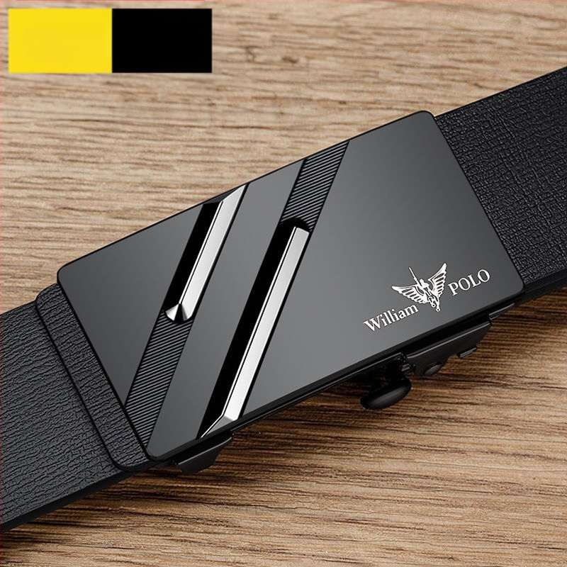 Paul Belt meeste luksuslik puhtast loomanahast meeste Guangzhou vöö automaatse pandlaga lihtne vöö meestele ehtne