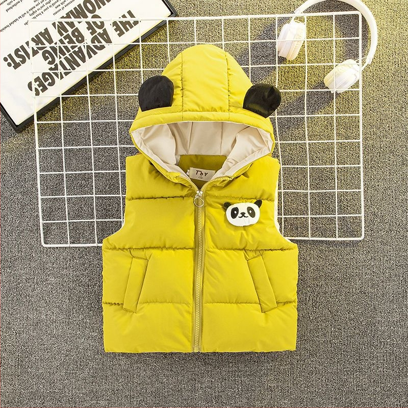 Poiste puuvillane vest sügiseks ja talveks, laste ülerõivad, väikeste ja keskmise suurusega laste soe vest, paksendatud 2024. aasta uus tüdrukute vest