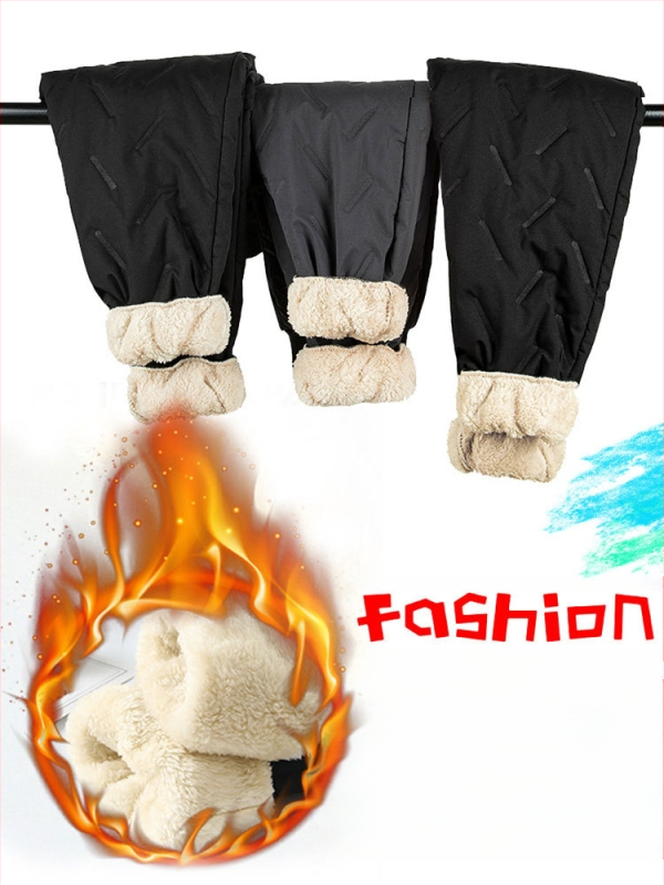 Poiste tepitud püksid, külmakindlad ja soojad, keskmise ja suure suurusega laste sametist paksendatud püksid, poiste retuusid, uus talvemood