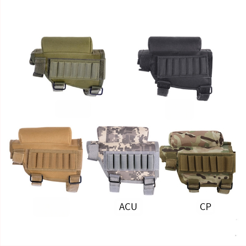 Naujas tarpvalstybinis ginklo palaikymo kilimėlis, skirtas naudoti lauke, visureigyje, taktinis skruostų palaikymo krepšys, karinis kamufliažinis aksesuaras, žurnalų medžioklės krepšys