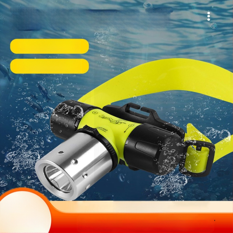 Ilgai tarnaujantis, stiprus dviračių priekinis žibintas, dvigubos paskirties šviesa, itin ryškus profesionalus T6 lempos karoliukas, tinkantis nardyti jūroje