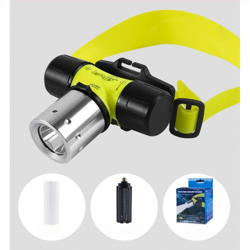 Ilgai tarnaujantis, stiprus dviračių priekinis žibintas, dvigubos paskirties šviesa, itin ryškus profesionalus T6 lempos karoliukas, tinkantis nardyti jūroje