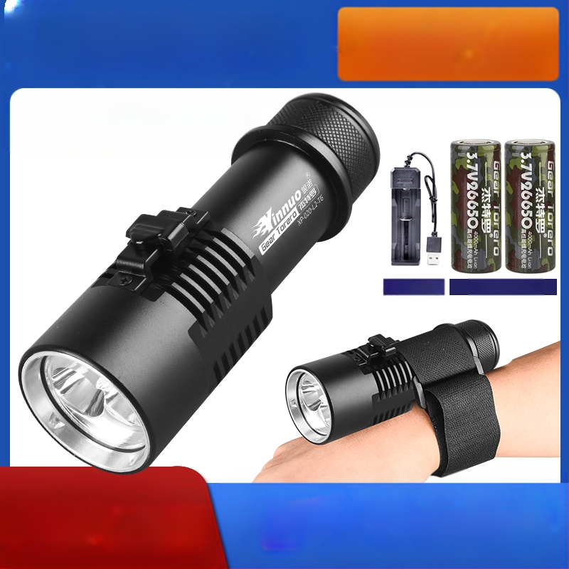 Nardymo žibintuvėlis, įkraunamas po vandeniu, profesionalus magnetinio jungiklio apšvietimas, stipri šviesa, atspari vandeniui, specialūs itin ryškūs lauko žibintai