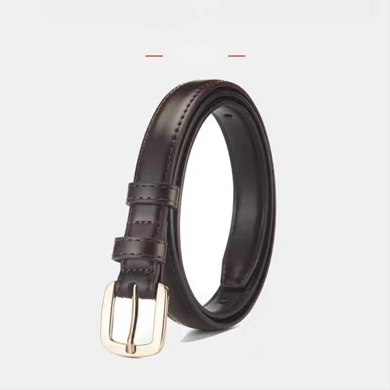 Lihtne retro klassikaline Korea stiilis trendikas internetist pärit populaarne pendelrändevöö, moodne universaalne mitmevärviline õhuke vöö