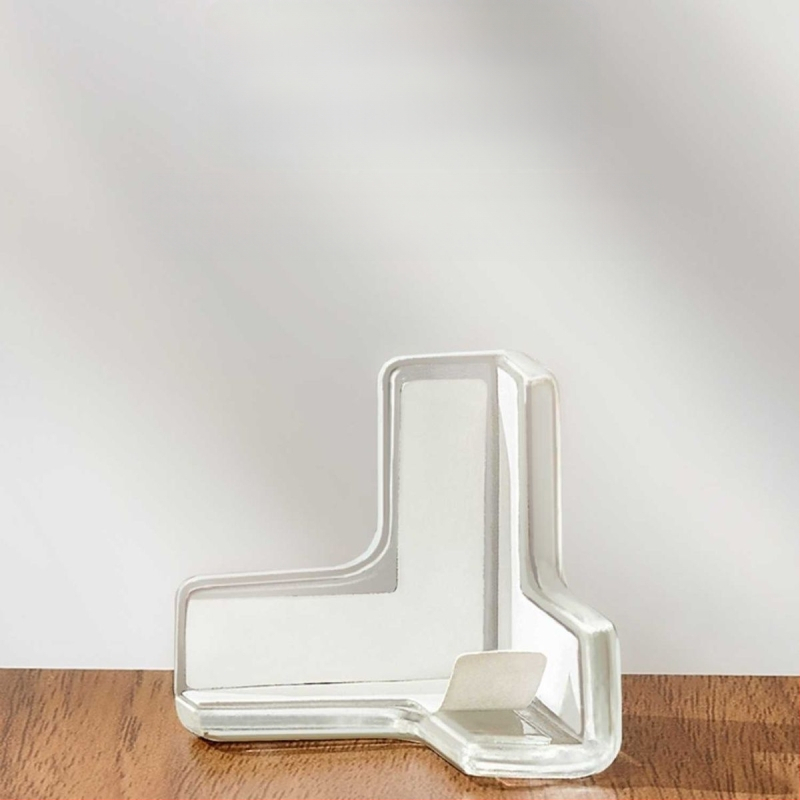 Laua nurk täisnurga all kokkupõrkevastane nurgakaitse lastele kokkupõrkevastane aknakate pehme nurgaga silikoonist lauakaitsekate