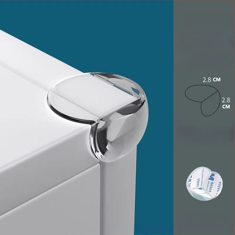 Laua nurk täisnurga all kokkupõrkevastane nurgakaitse lastele kokkupõrkevastane aknakate pehme nurgaga silikoonist lauakaitsekate