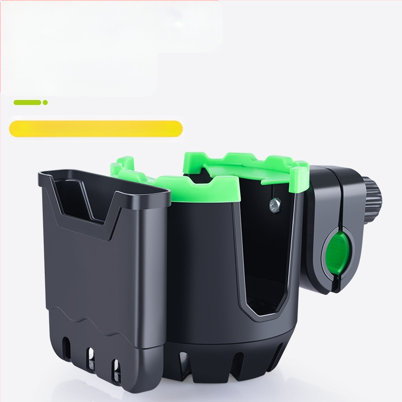 Kaks-ühes elektriauto veetopsihoidja jalgratta veepudelihoidja akuga auto piima-teehoidja mobiiltelefonihoidja jalgratta topsihoidja Uus