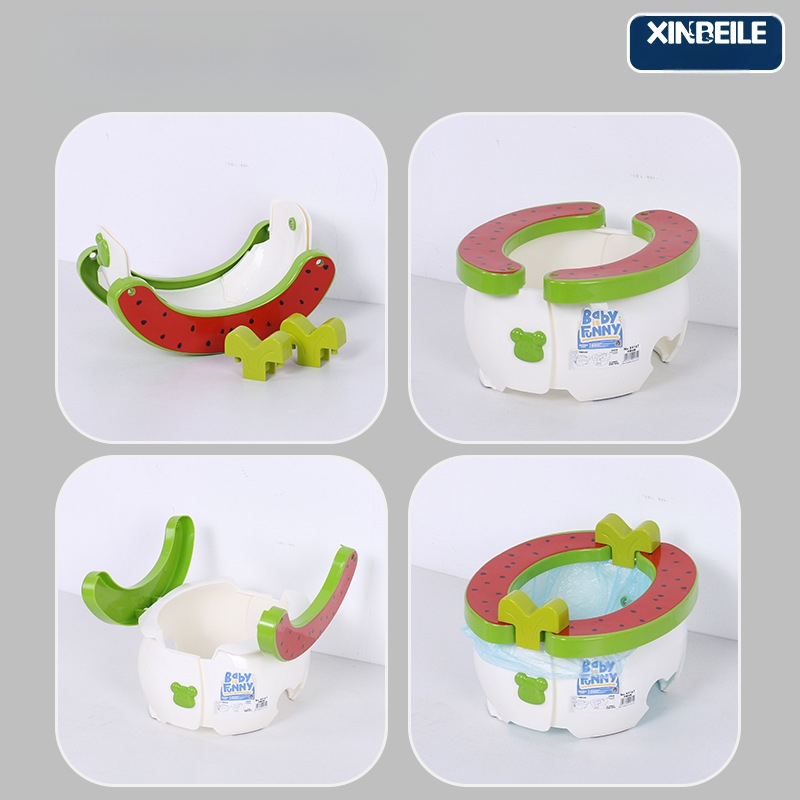 Xinbeile laste kaasaskantav kokkupandav tualett auto hädaolukorra naiste beebi tualett reisimine pissuaar pott