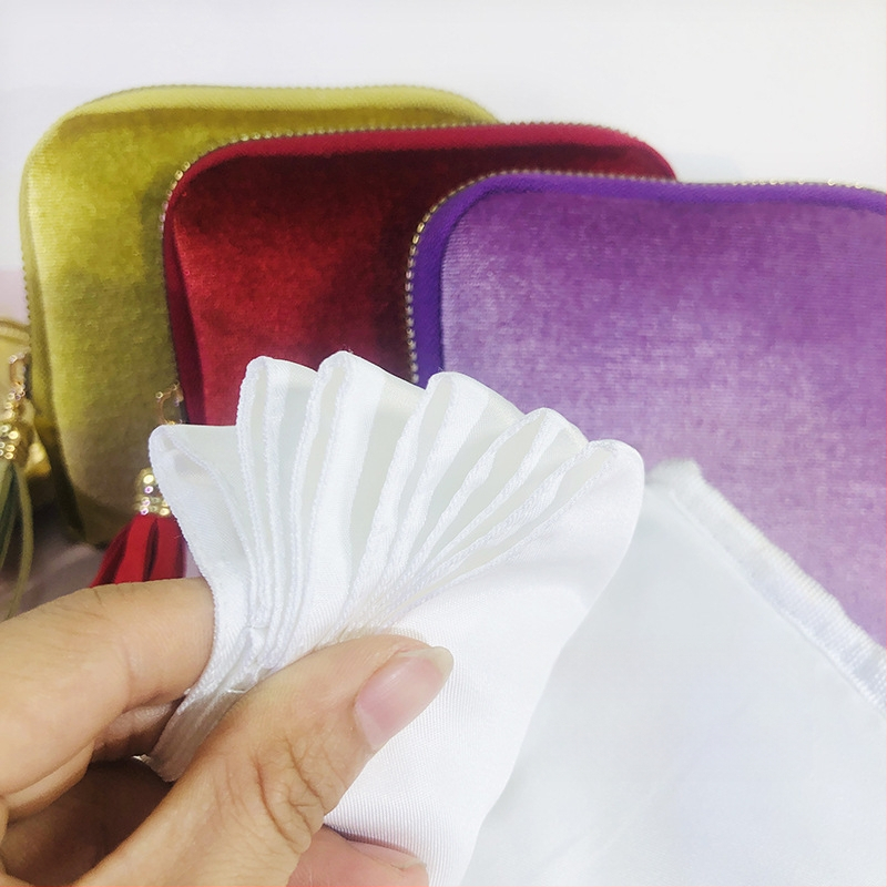 Geantă de depozitare pentru bijuterii de lux ușoară, geantă cu fermoar, geantă pentru inel și pandantiv, brățară, geantă pentru bijuterii, geantă portabilă pentru depozitarea bijuteriilor