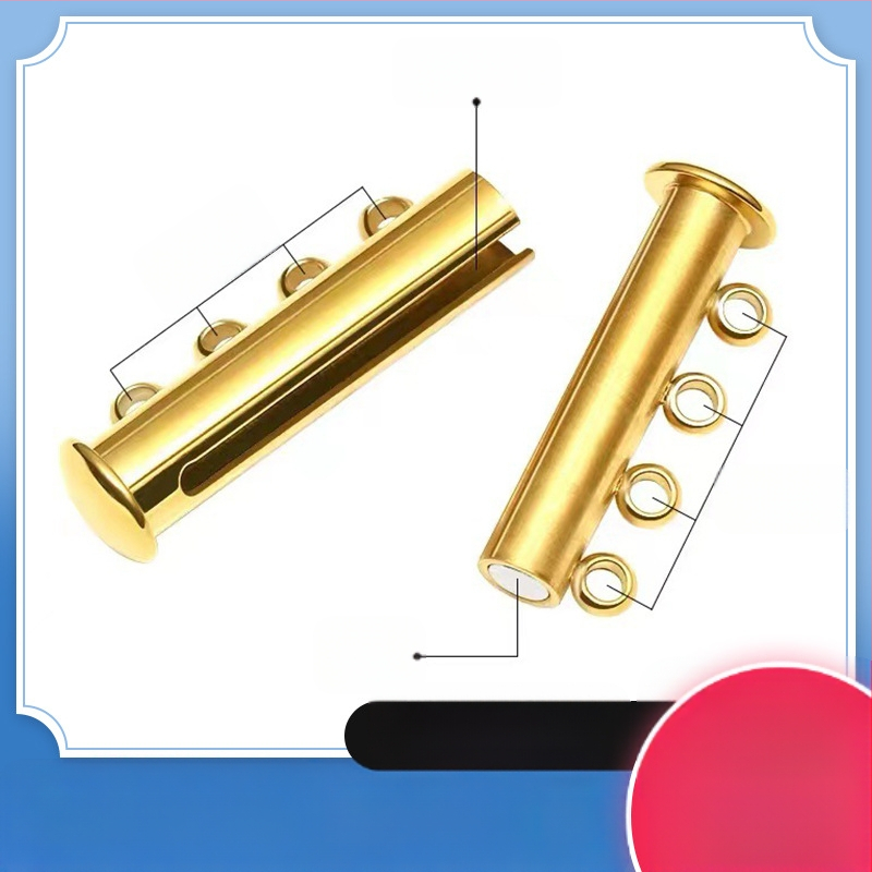 Roostevabast terasest ühendus kaherealine fikseeritud pandlaga risti äärega kaherealine käevõru pandlaga magnetilise pandlaga pärlkaelakee ühendus fikseeritud pandlaga