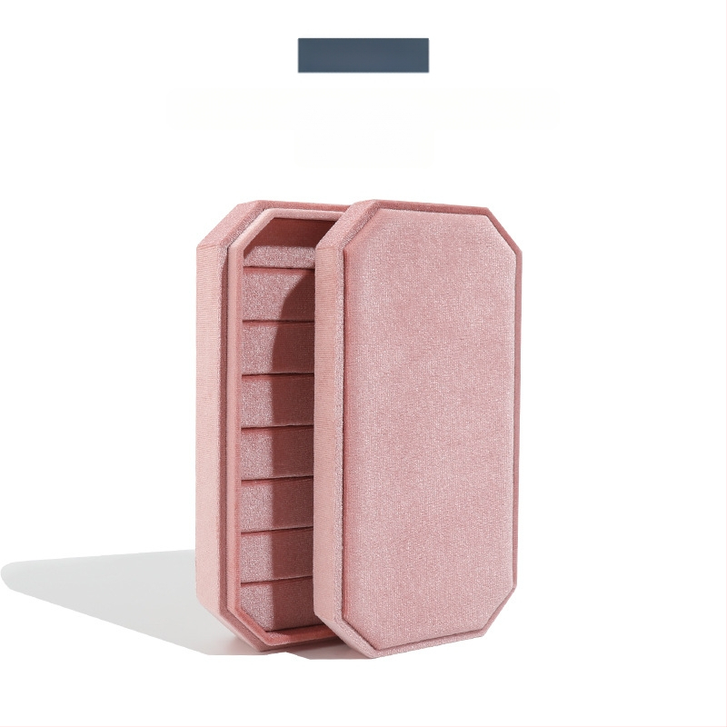 Aksominė papuošalų laikymo dėžutė, žiedų, auskarų dėžutė, kelių žiedų laikymo plokštelė, papuošalų demonstravimo auskarų laikymo dėžutė, didmeninė prekyba