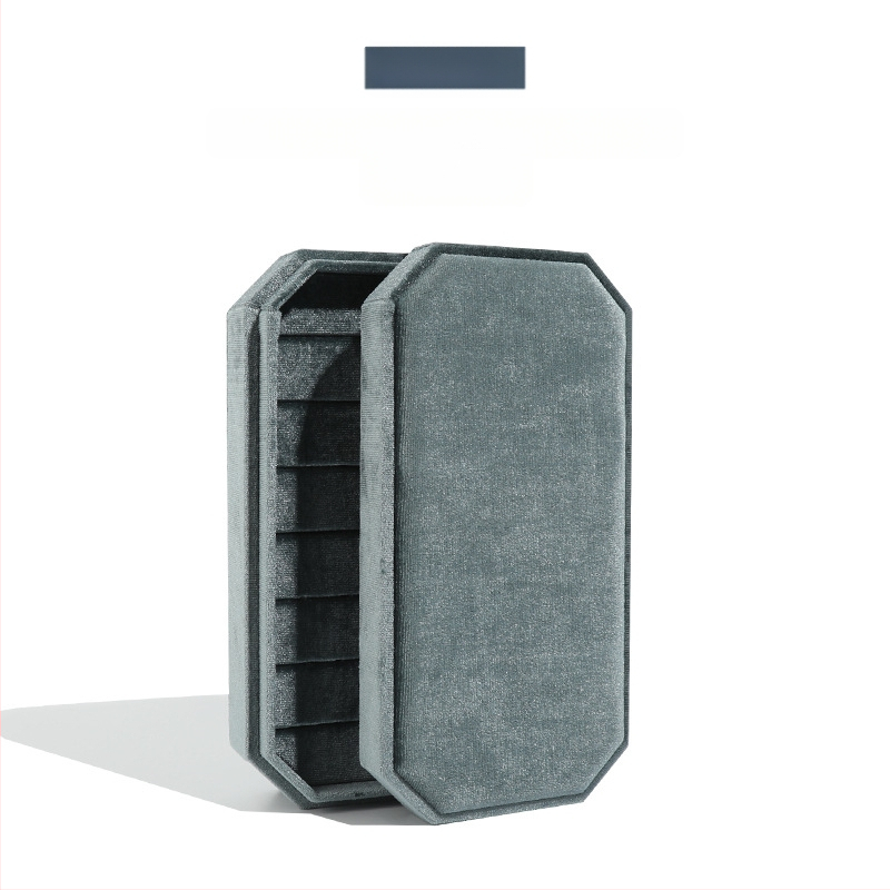 Aksominė papuošalų laikymo dėžutė, žiedų, auskarų dėžutė, kelių žiedų laikymo plokštelė, papuošalų demonstravimo auskarų laikymo dėžutė, didmeninė prekyba