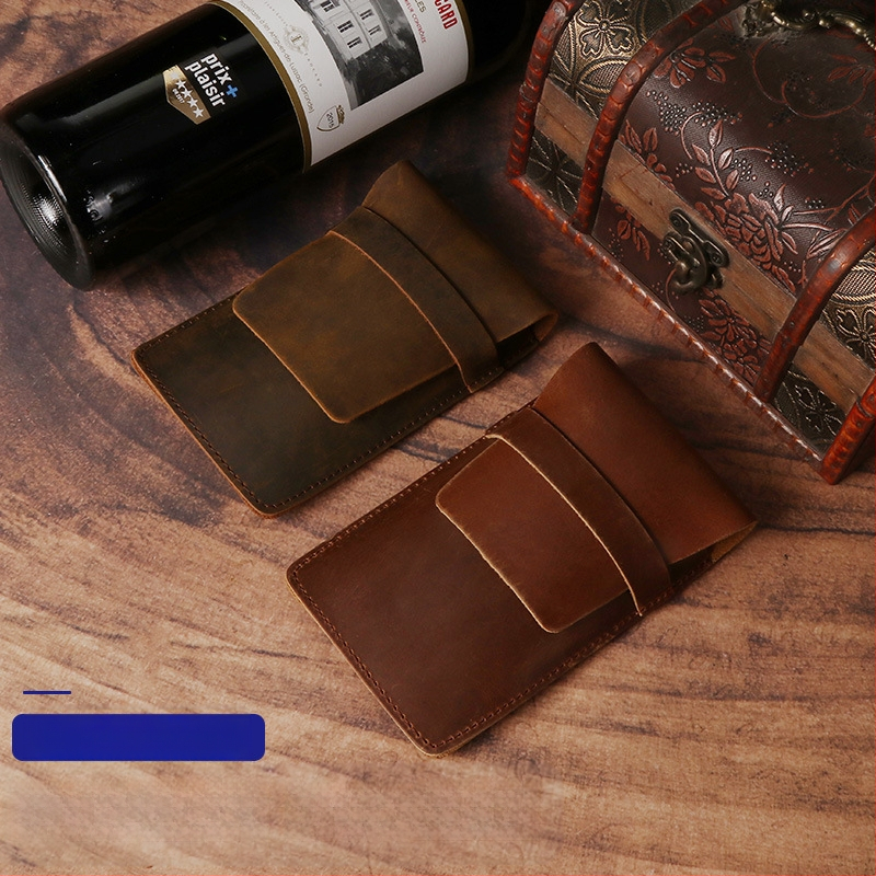 Jiteng jauna ādas cigāru soma Crazy Horse 3 iepakojumu cigāru uzglabāšanas ādas maciņš ūdensnecaurlaidīgs cigāru ādas maciņš rūpnīcas vairumtirdzniecība