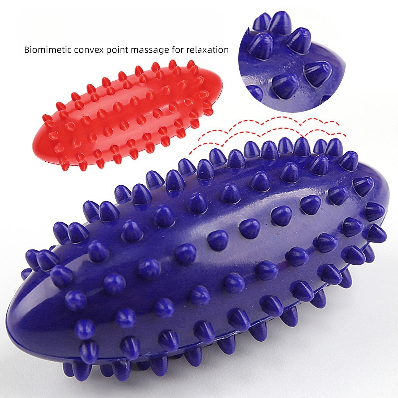 Sportas Joga Fitnesas Jūros agurkų masažo kamuoliukas Ranka Pėda Pėda Dugnas Akupunktūros Spaudimas Fascija Atpalaiduojantis Ežys Ranka Kietas Kamuolys
