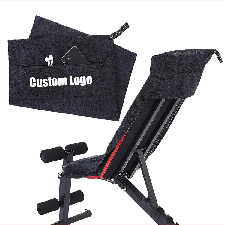 Tiesioginis gamyklinis sportinis rankšluostis su gobtuvu, nematomu užtrauktuku ir medžiagine kišene