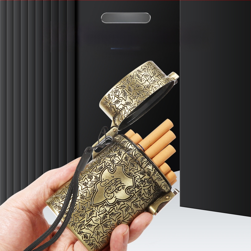 laos hulgimüügis Blood Bath Gangster Shelby sigaretiümbris paks, keskmine, õhuke, kolmest metallist sigaretiümbris, 20 pakki paks tarnekaelarihm