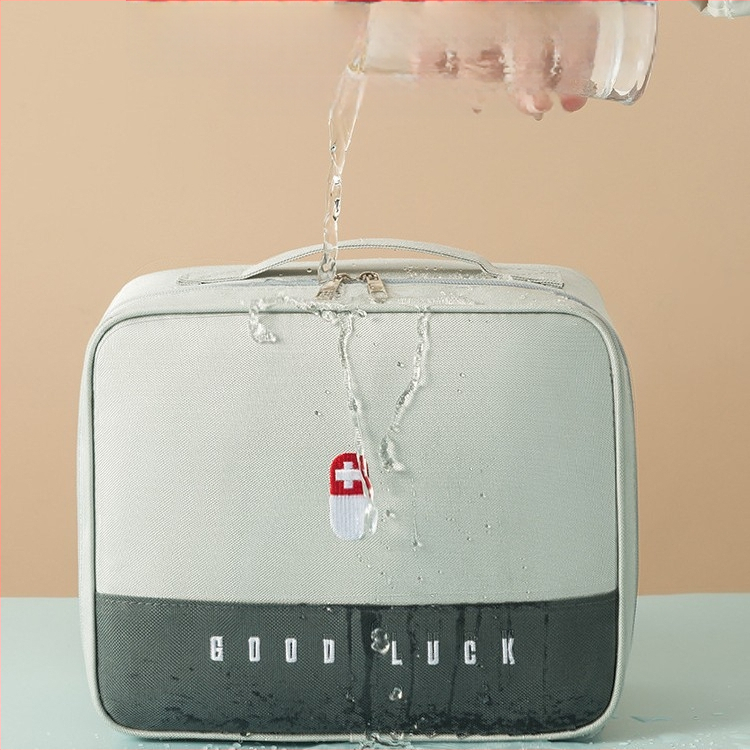 Prenosná lekárska taška prenosná taška na lieky núdzová taška vodotesná taška na úschovu liekov cestovná taška na prvú pomoc taška na prevenciu epidémií taška na lieky