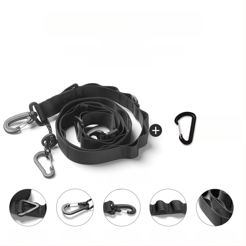 Õues telkimiseks mõeldud rippnöör, multifunktsionaalne suvaline vöö, reguleeritav pikk õlarihmaga seljakott, rippnöör, varikatuse kaelarihm