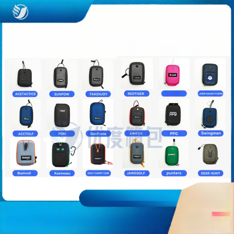 Kohandatud Eva golfikaugusmõõtja hoiukott lasermõõtevahendi hoiukarp kukkumis-, löögi- ja kulumiskindel kaasaskantav kott