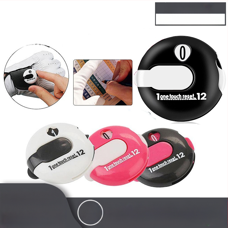 Uus golfi mütsi klambri punktiarvestuse seade kindaklamber ümmargune varraste loendamise seade golfitarvikud 12 varda saab mõõta