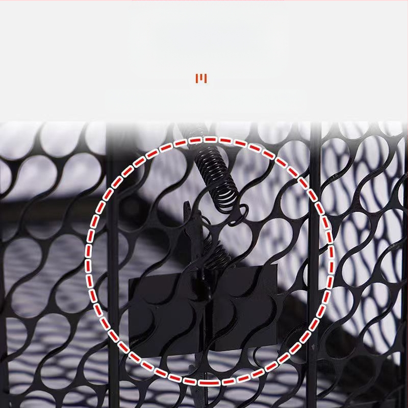 Gamintojo vidinis žiurkių spąstas, jautrus metalinis geležinis pelių spąstų narvas namams, labai efektyvus naikinant žiurkes